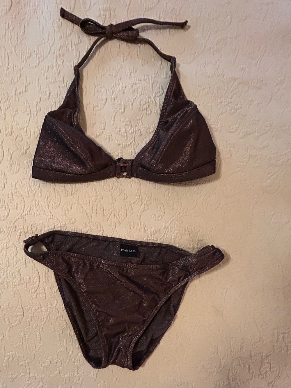 Bebe swim in bronze